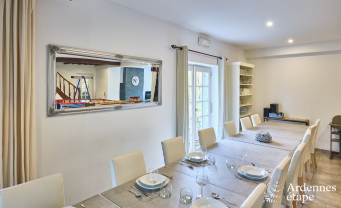 Maison de vacances � Spa pour 15 personnes en Ardenne