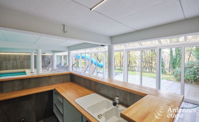 Maison de vacances � Spa pour 20 personnes en Ardenne