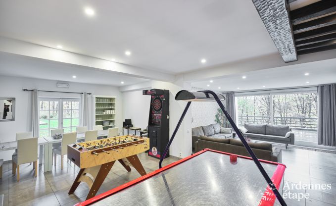 Maison de vacances � Spa pour 20 personnes en Ardenne