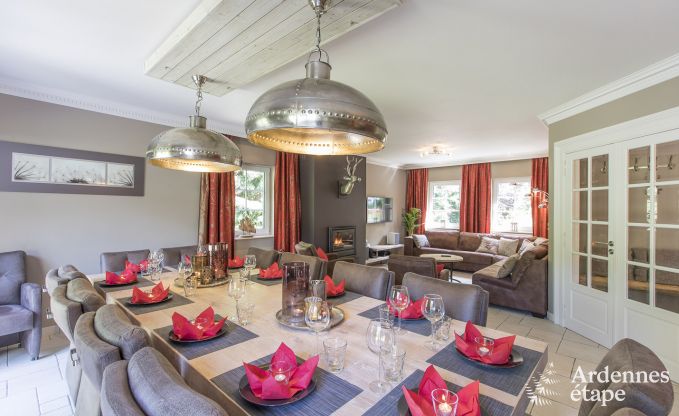 Maison de vacances  Spa pour 12 personnes en Ardenne