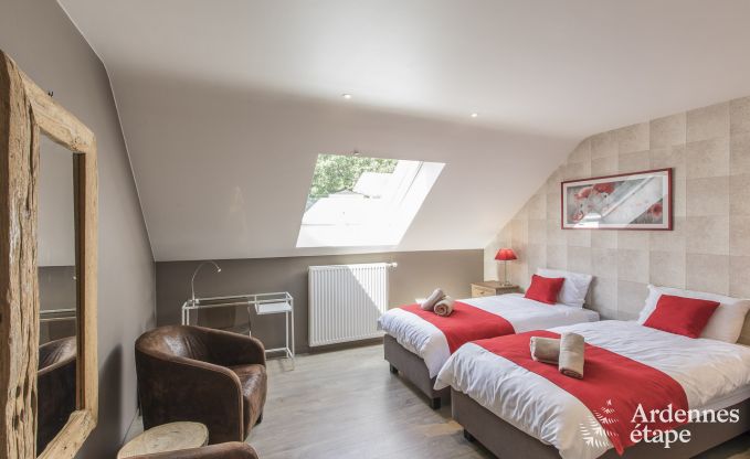 Maison de vacances  Spa pour 12 personnes en Ardenne
