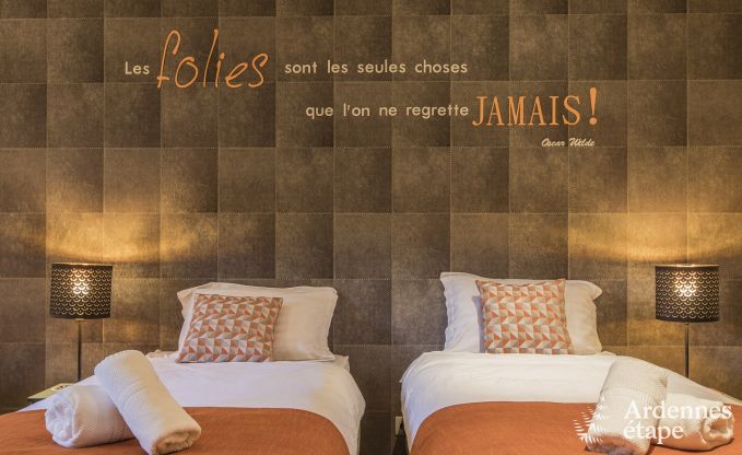 Maison de vacances  Spa pour 12 personnes en Ardenne