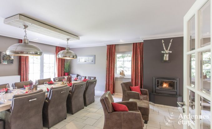 Maison de vacances  Spa pour 12 personnes en Ardenne