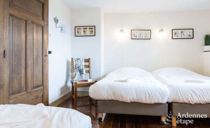 Maison de vacances � Spa pour 20 personnes en Ardenne