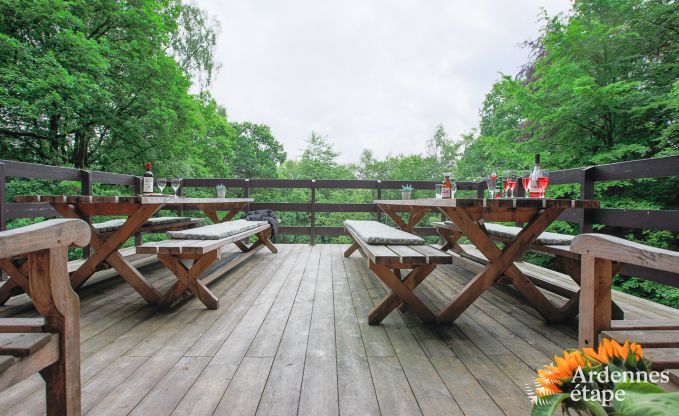 Maison de vacances � Spa pour 20 personnes en Ardenne