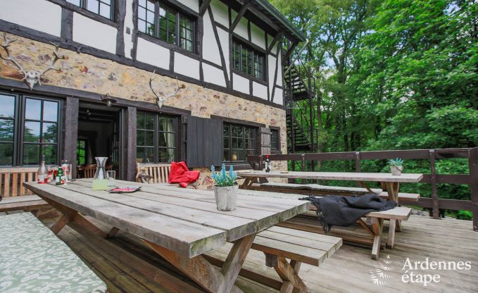 Maison de vacances � Spa pour 20 personnes en Ardenne