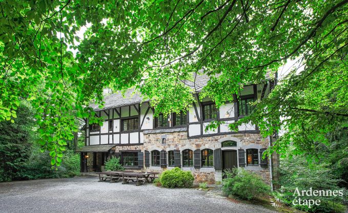 Maison de vacances � Spa pour 20 personnes en Ardenne