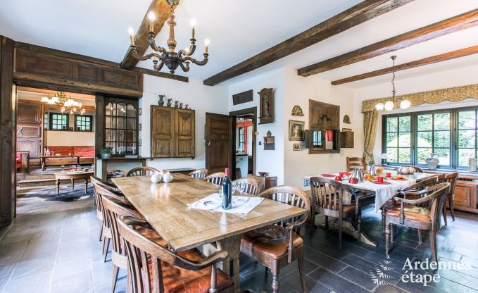 Maison de vacances � Spa pour 20 personnes en Ardenne
