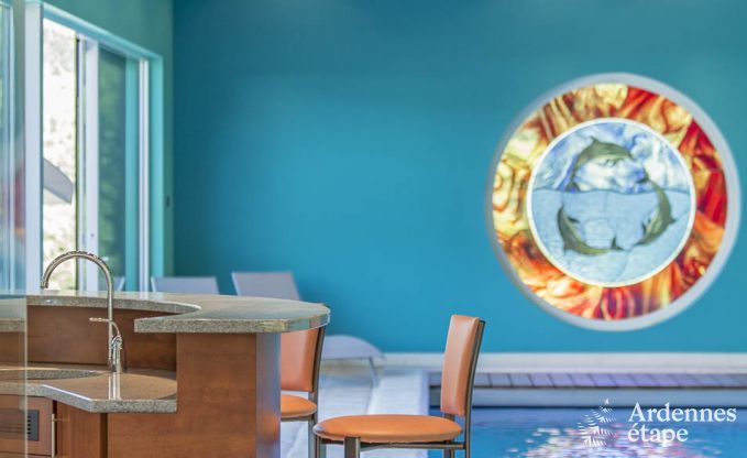 Villa de Luxe � Spa pour 13/14 personnes en Ardenne