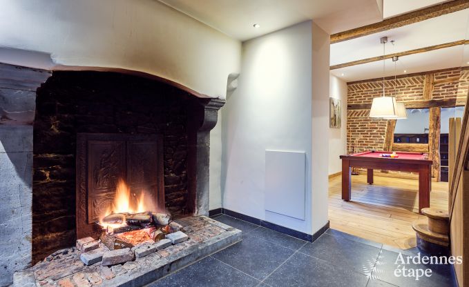 Villa de Luxe � Spa pour 8 personnes en Ardenne