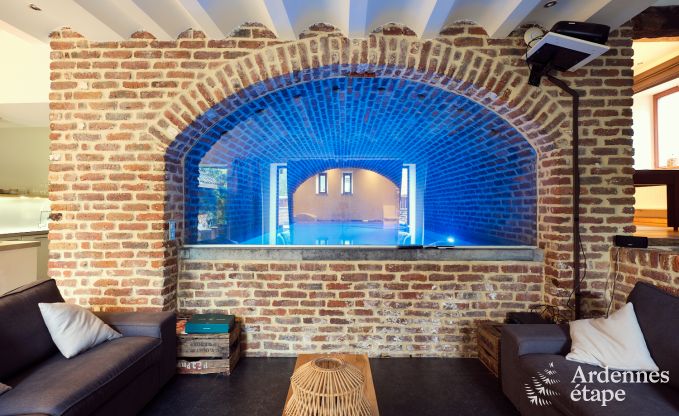 Villa de Luxe � Spa pour 8 personnes en Ardenne