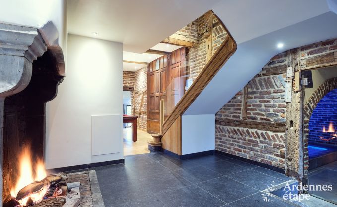 Villa de Luxe � Spa pour 8 personnes en Ardenne