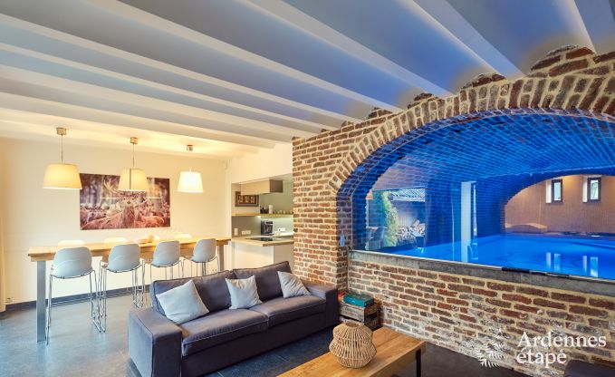 Villa de Luxe � Spa pour 8 personnes en Ardenne