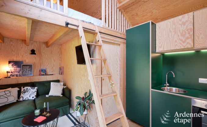 Tiny house avec po�le � bois et jardin priv� � Sprimont, Hautes Fagnes