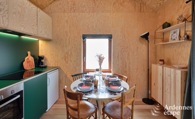 Tiny house avec po�le � bois et jardin priv� � Sprimont, Hautes Fagnes
