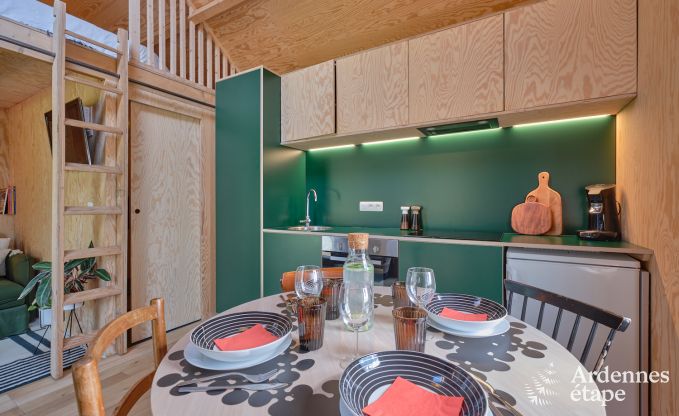 Tiny house avec po�le � bois et jardin priv� � Sprimont, Hautes Fagnes