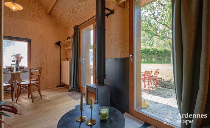 Tiny house avec po�le � bois et jardin priv� � Sprimont, Hautes Fagnes