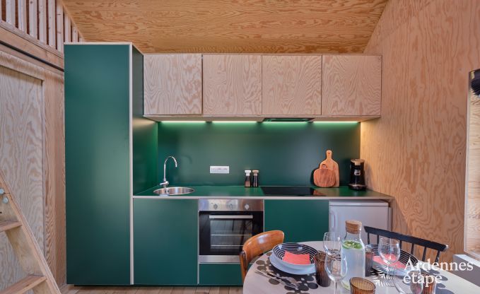 Tiny house avec po�le � bois et jardin priv� � Sprimont, Hautes Fagnes