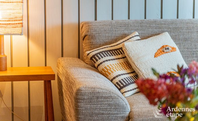 Chalet pour 4 personnes  Stavelot avec jacuzzi, poele  pellets et terrasse prive