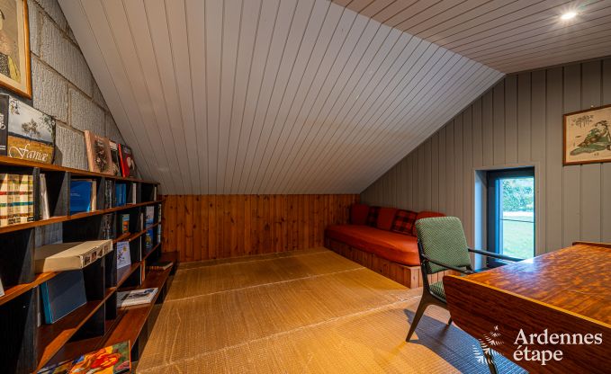 Chalet pour 4 personnes  Stavelot avec jacuzzi, poele  pellets et terrasse prive