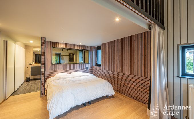 Chalet pour 4 personnes  Stavelot avec jacuzzi, poele  pellets et terrasse prive