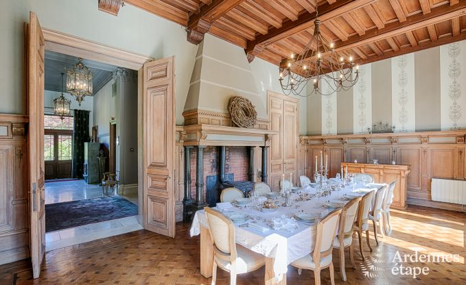 Ch�teau � Stavelot pour 8 personnes en Ardenne