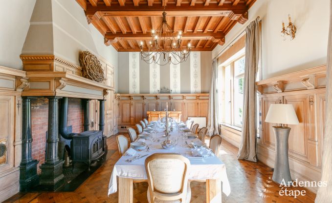 Ch�teau � Stavelot pour 8 personnes en Ardenne