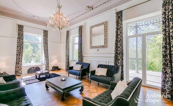 Ch�teau � Stavelot pour 8 personnes en Ardenne