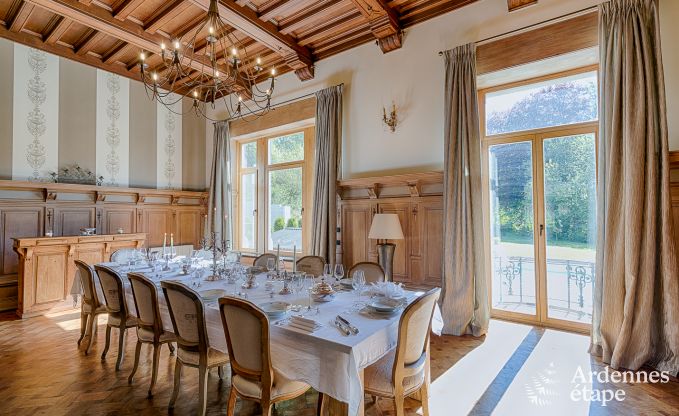 Ch�teau � Stavelot pour 8 personnes en Ardenne