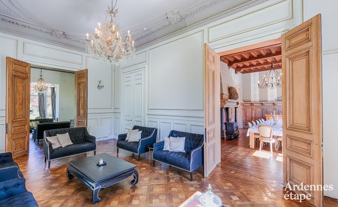 Ch�teau � Stavelot pour 8 personnes en Ardenne