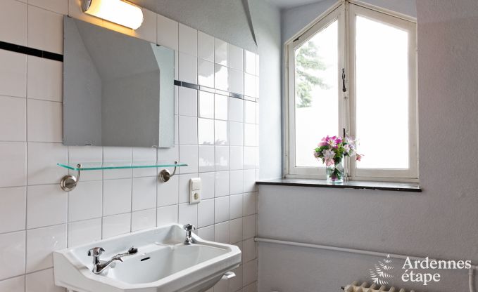 Chteau de luxe en Ardenne pour 28 personnes  Stavelot avec sauna, jacuzzi et aire de jeux