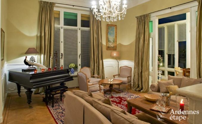 Ch�teau de luxe en Ardenne pour 28 personnes � Stavelot avec sauna, jacuzzi et aire de jeux