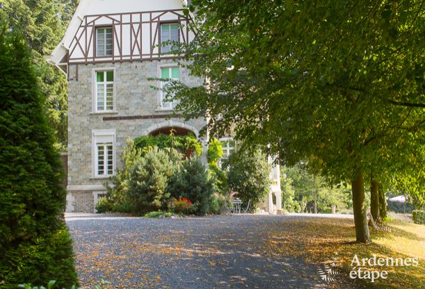 Ch�teau de luxe en Ardenne pour 28 personnes � Stavelot avec sauna, jacuzzi et aire de jeux