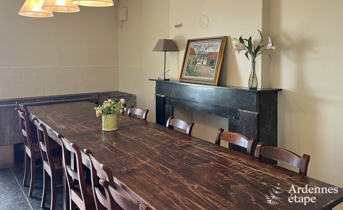 Ch�teau de luxe en Ardenne pour 28 personnes � Stavelot avec sauna, jacuzzi et aire de jeux