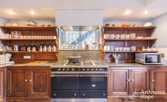 Ch�teau de luxe en Ardenne pour 28 personnes � Stavelot avec sauna, jacuzzi et aire de jeux