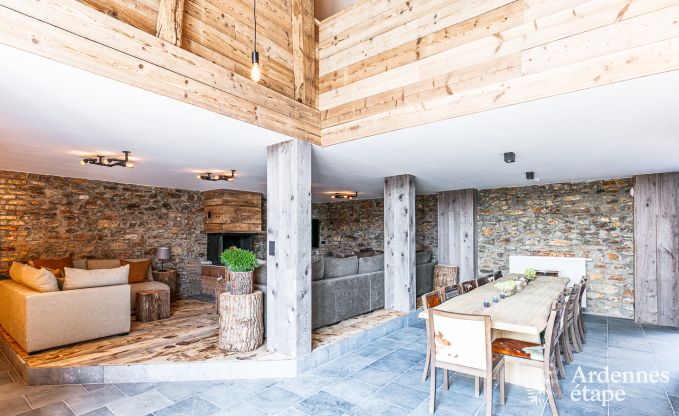 Maison de vacances � Francorchamps pour 14 personnes en Ardenne