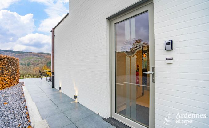 Maison de vacances � Stavelot avec jacuzzi et belle vue pour 4 personnes en Ardenne