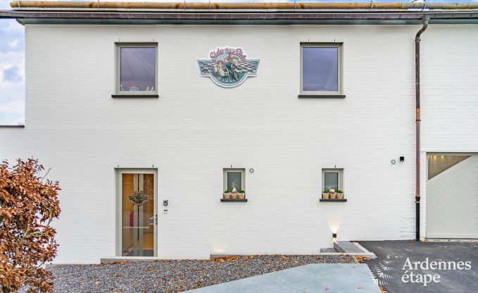 Maison de vacances � Stavelot avec jacuzzi et belle vue pour 4 personnes en Ardenne