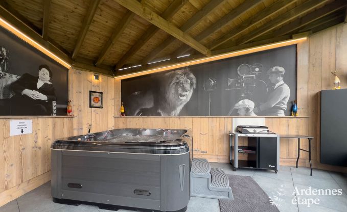 Maison de vacances � Stavelot avec jacuzzi et belle vue pour 4 personnes en Ardenne