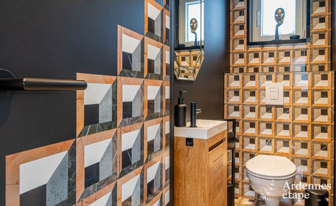 Maison de vacances � Stavelot avec jacuzzi et belle vue pour 4 personnes en Ardenne