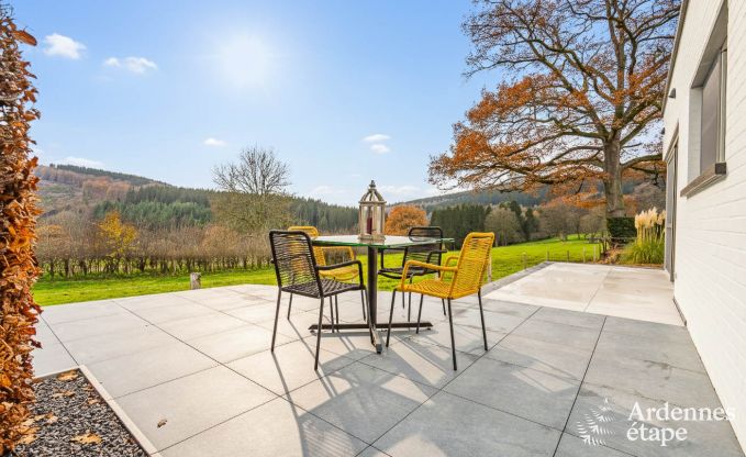 Maison de vacances � Stavelot avec jacuzzi et belle vue pour 4 personnes en Ardenne