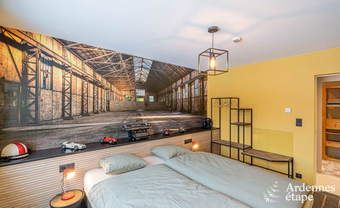 Maison de vacances � Stavelot avec jacuzzi et belle vue pour 4 personnes en Ardenne