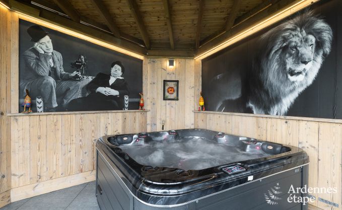 Maison de vacances � Stavelot avec jacuzzi et belle vue pour 4 personnes en Ardenne