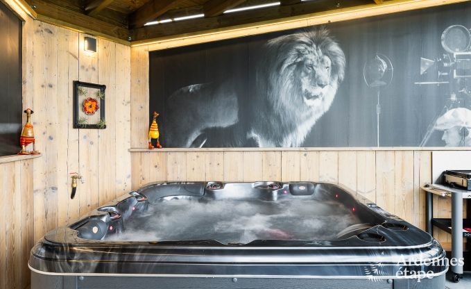 Maison de vacances � Stavelot avec jacuzzi et belle vue pour 4 personnes en Ardenne