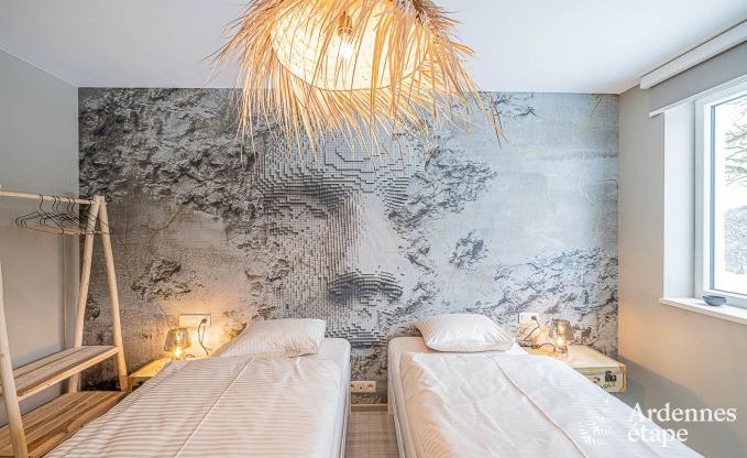 Maison de vacances  Stavelot avec jacuzzi et belle vue pour 4 personnes en Ardenne