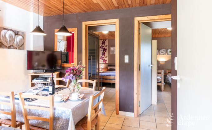 Charmante maison de vacances 3,5 étoiles pour 4 personnes à Stavelot
