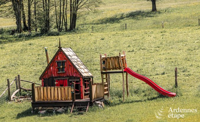 Maison de vacances  Stavelot : sjour en Ardenne pour 10 personnes avec sauna et jardin priv