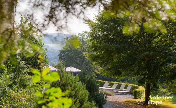 Chteau de luxe en Ardenne pour 28 personnes  Stavelot avec sauna, jacuzzi et aire de jeux