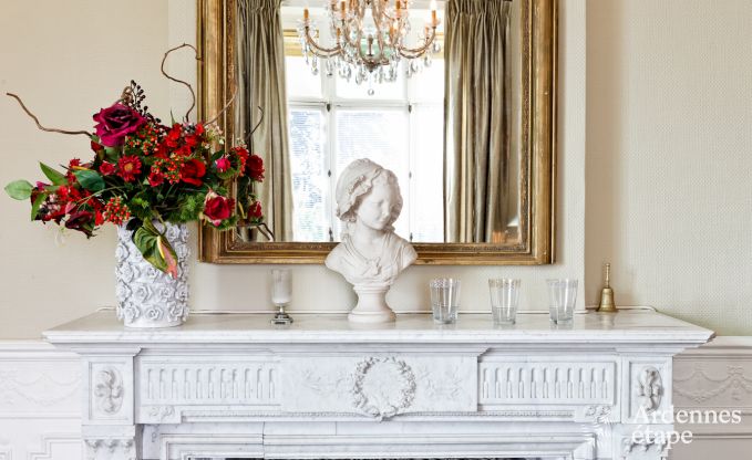 Chteau de luxe en Ardenne pour 28 personnes  Stavelot avec sauna, jacuzzi et aire de jeux