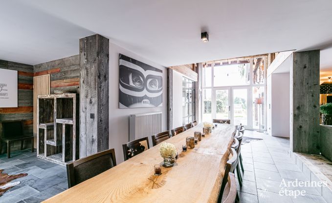 Maison de vacances � Francorchamps pour 14 personnes en Ardenne